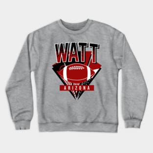 Vintage Arizona Football Watt Crewneck Sweatshirt